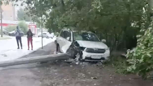 Место ДТП / Кадр: