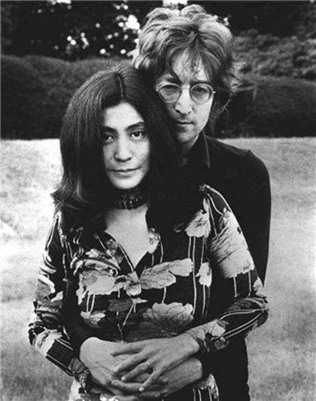 Джон Леннон и Йоко Оно. Фото / John Lennon & Yoko Ono. Photo 