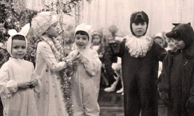 новогодние фотографии из детства