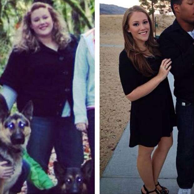 девушки до и после похудения, похудевшие девушки, девушки после похудения