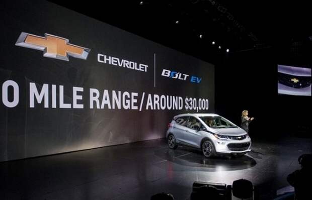 5. Chevy Bolt EV 5. Chevy Bolt EV CES, автовыставка