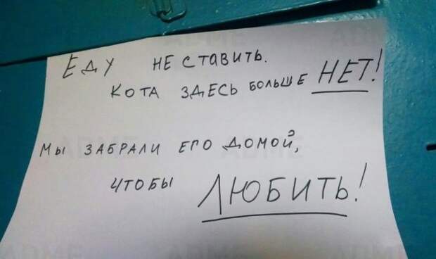 Записки от людей, которым повезло с соседями