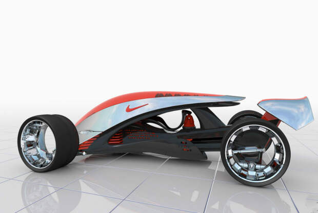 Автомобиль будущего от компании Nike.