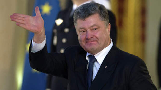Президент Украины Петр Порошенко . Архивное фото