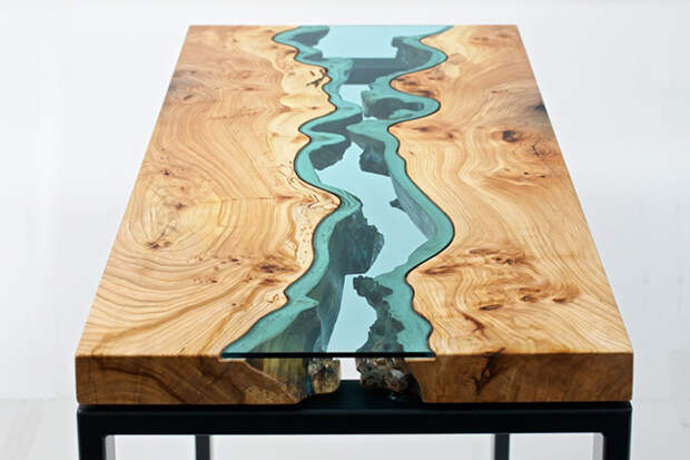 красивые деревянные столы Greg Klassen фото 2 (650x434, 215Kb)