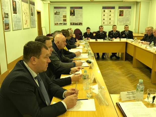 В УВД по ЮВАО состоялось заседание Общественного совета. Фото: Пресс-служба УВД по ЮВАО