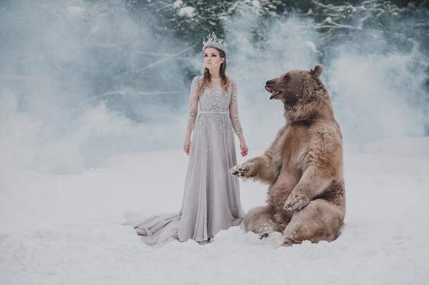 Фотограф Ольга Баранцева. Фотосессии с дикими животными и творческие портреты 12