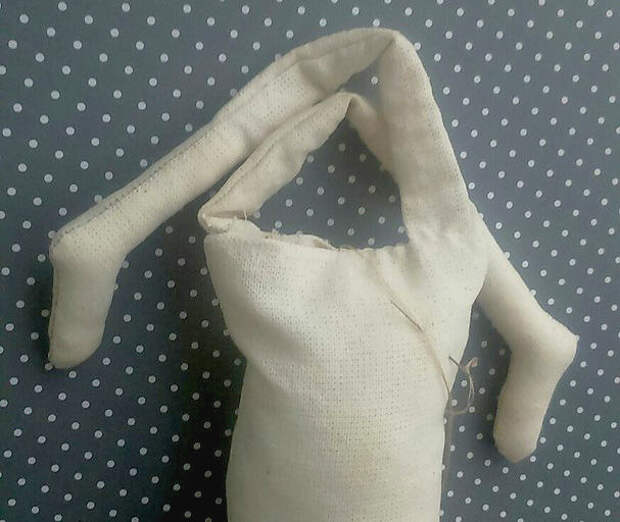 Шьём чердачного снеговика