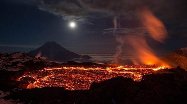 Страшно красиво вулканы, красиво, природа, снимки