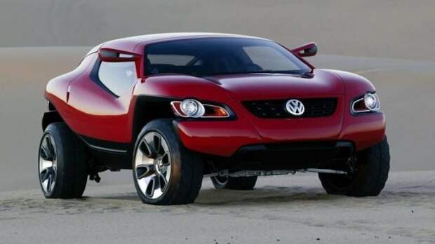 Volkswagen Concept T 2004: купе, кроссовер, кабриолет и багги