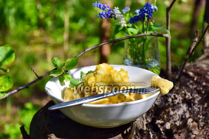 ЛЕНИВЫЕ ВАРЕНИКИ С ЯБЛОКАМИ