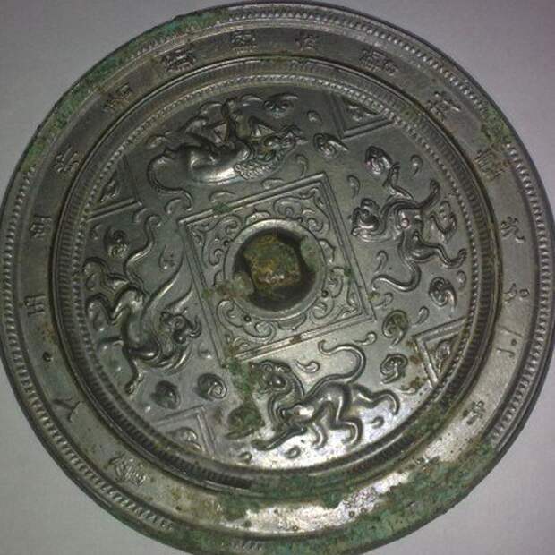 китайские бронзовые зеркала