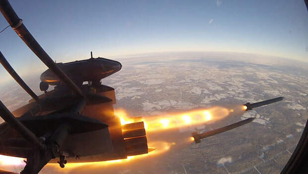 Пуск ракеты С-8 ОФП Пуск ракеты С-8 ОФП