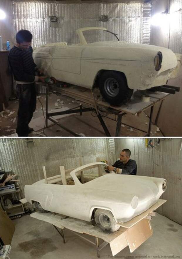 Крутая Волга из детского квадроцикла. Масштаб примерно 1:2 Крутая Волга из детского квадроцикла. Масштаб примерно 1:2