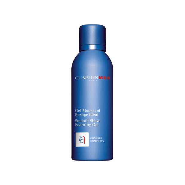 Пенящийся гель для бритья Smooth Shave Foaming Gel, Barber Secret, Clarins Men, Clarins, 1955 руб. («Рив Гош»)