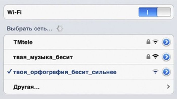 15 креативных названий Wi-Fi-сетей от наших соотечественников (15 фото)