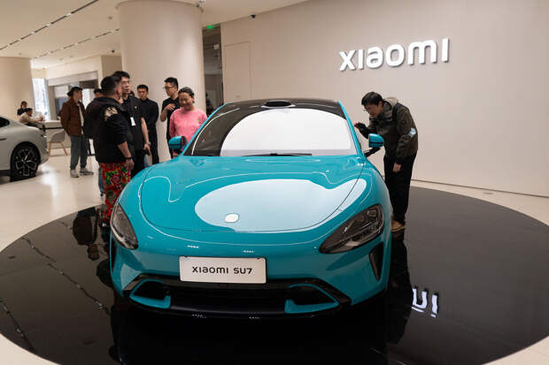 Первый автомобиль Xiaomi XU7 в России будет стоить от 7,1 млн рублей