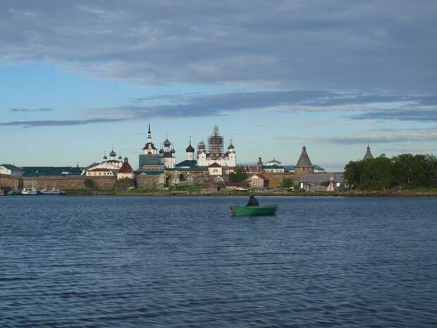 И снова Кремль. Вид из входа в бухту Благополучия. путешествие, россия, соловецкие острова