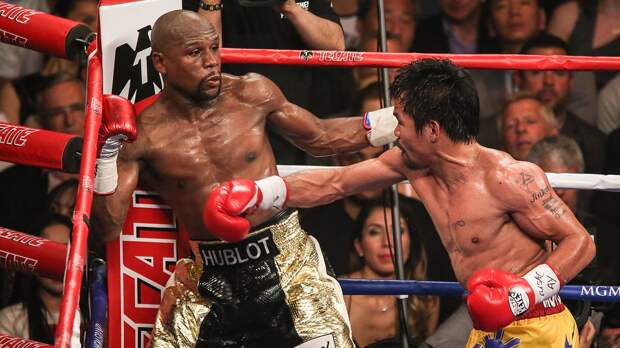 Реванш величайших боксеров эпохи состоится спустя 11 лет. Мейвезеру и Пакьяо на двоих 96, но они еще бодрячком