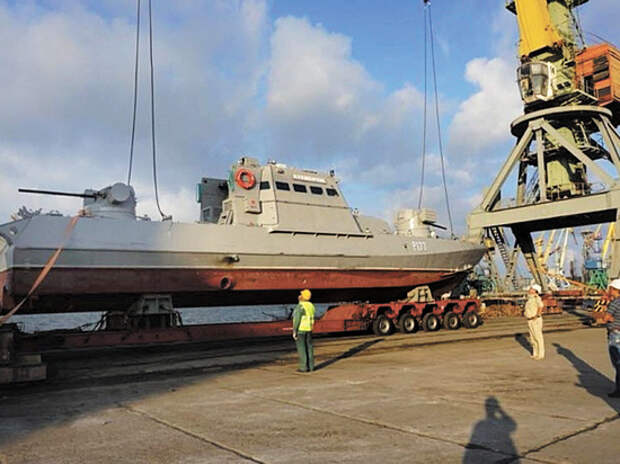 В Азовском море появилась первая украинская военно-морская база