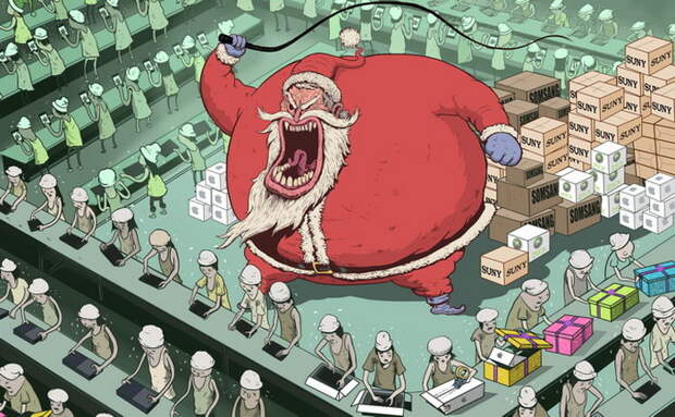 Сатирические иллюстрации Steve Cutts Сатирические иллюстрации Steve Cutts