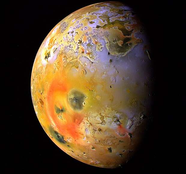 Фотография Ио, спутника планеты Юпитер. Фото: GLOBAL LOOK PRESS