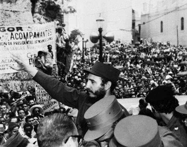 Фидель Кастро в Гаване, март 1959 года