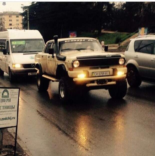 Автомобильные весёлые картинки 14