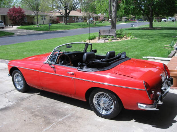 MGB Roadster авто, автодизайн, кабриолет, олдтаймер, ретро автомобиль