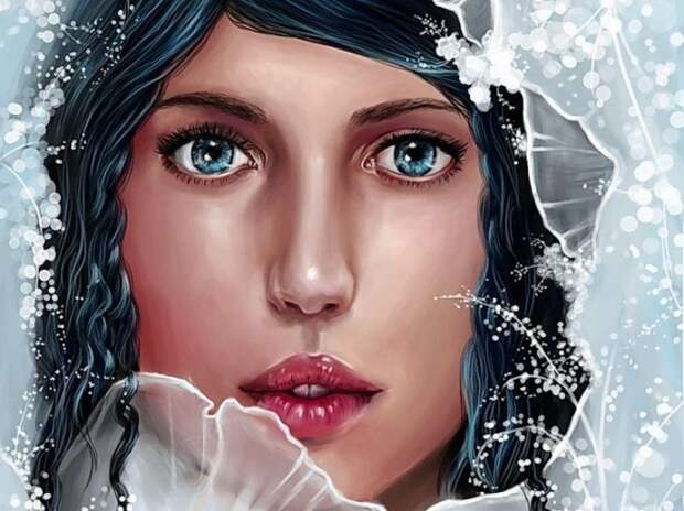 РИСОВАННЫЕ ДЕВУШКИ В СТИЛЕ FANTASY