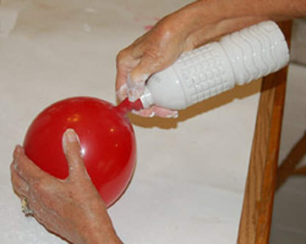 shaking out the plaster