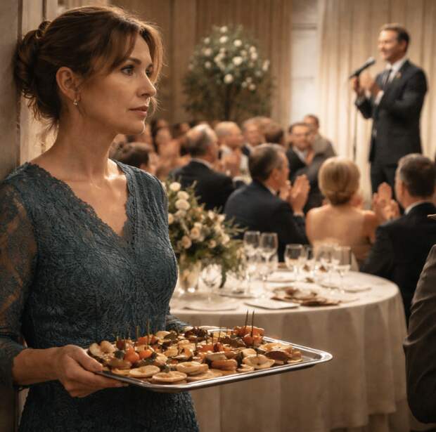 После торжества муж благодарил всех, кроме жены, ей это осточертело.