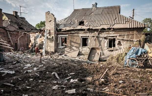 Украинские военные обстреляли Горловку