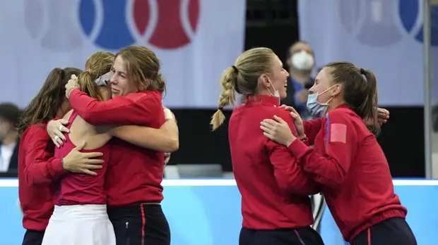 Андреев назвал историческим успехом победу России на Кубке Билли Джин Кинг