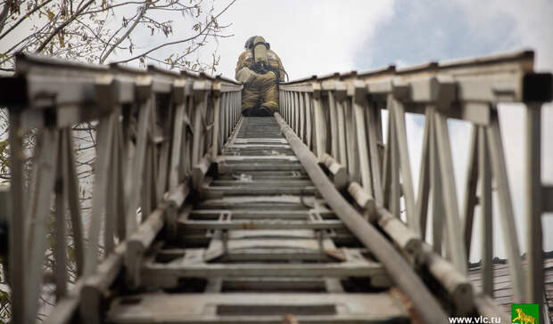 Пять пожаров произошло во Владивостоке за сутки