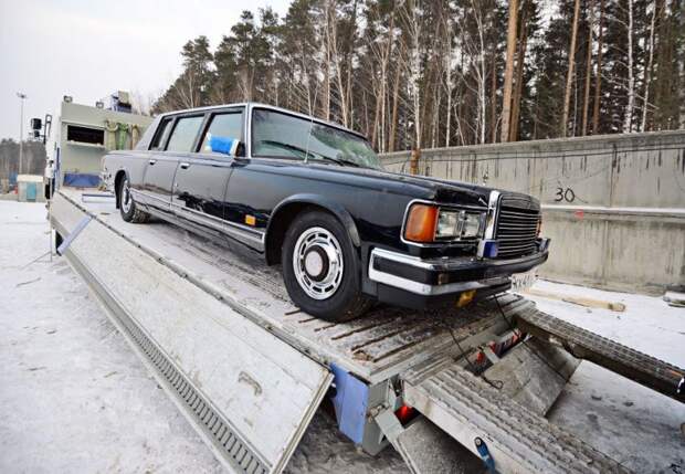 авто, лимузин, ельцин, екатеринбург, зил, ЗИЛ-41052