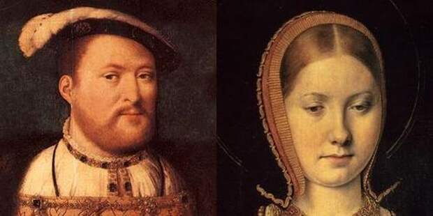 Генрих VIII Тюдор и Екатерина Арагонская