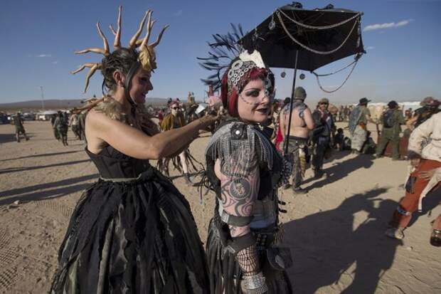 В США прошел постапокалиптический фестиваль Wasteland Weekend 2015 (26 фото)