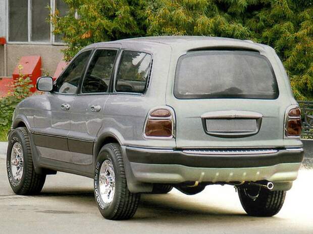 GAZ 3106 Ataman 2 (1999)  авто, газ, концепты, прототипы