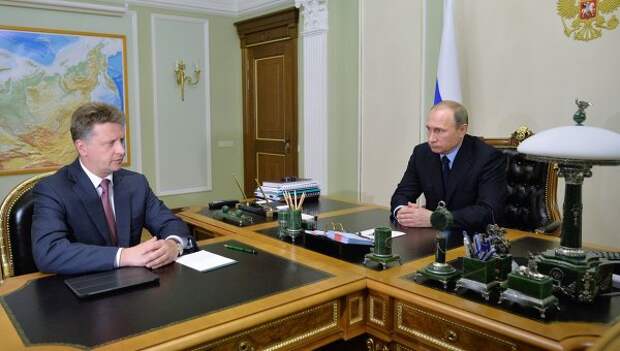 Президент России Владимир Путин встретился с министром транспорта РФ Максим Соколов