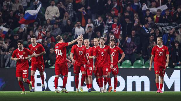 Сборная России поблагодарила болельщиков после матча с Мали