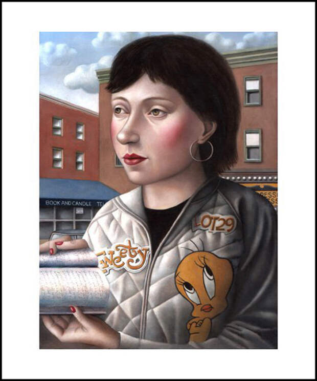 Девушка с дневником. Автор: Amy Hill. Девушка с дневником. Автор: Amy Hill.