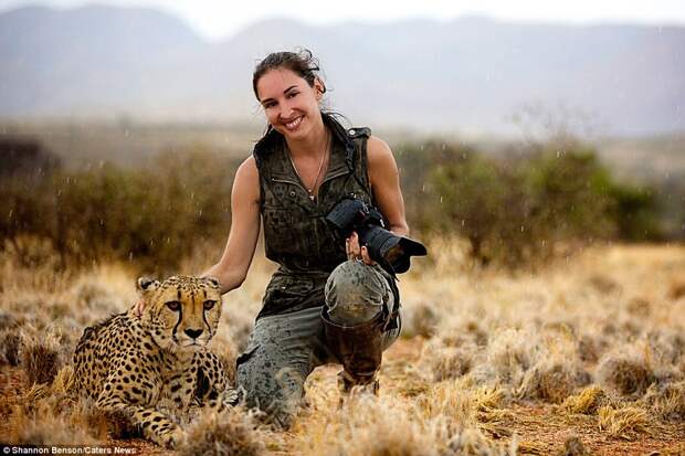 Бесстрашная фотограф из ЮАР, с которой дикие звери становятся ручными 