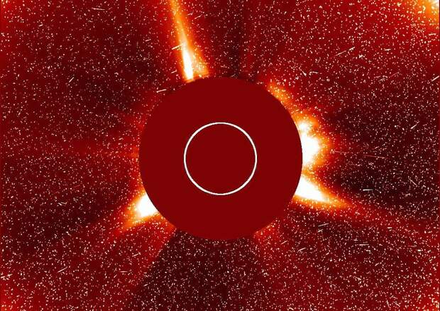 Мощный радиационный шторм начался в окрестностях Земли