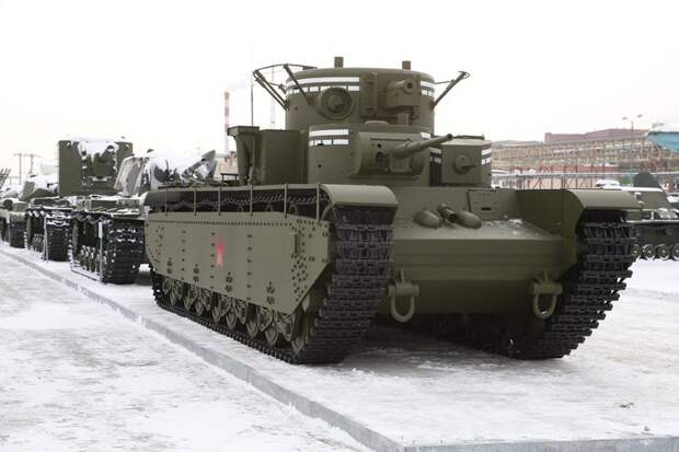 Уральские металлурги воссоздали танк Т-35