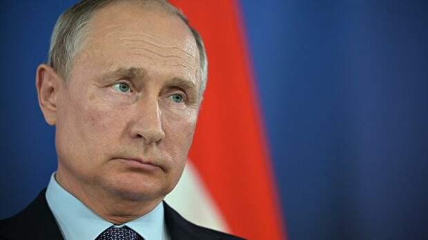 Президент РФ Владимир Путин на пресс-конференции по итогам российско-турецких переговоров на полях Международного авиакосмического салона МАКС-2019