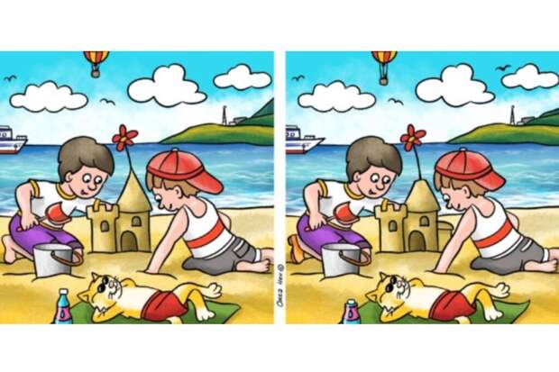 33 секунды на 11 отличий: тест на внимательность