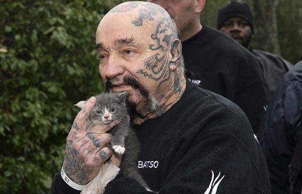 caring biker