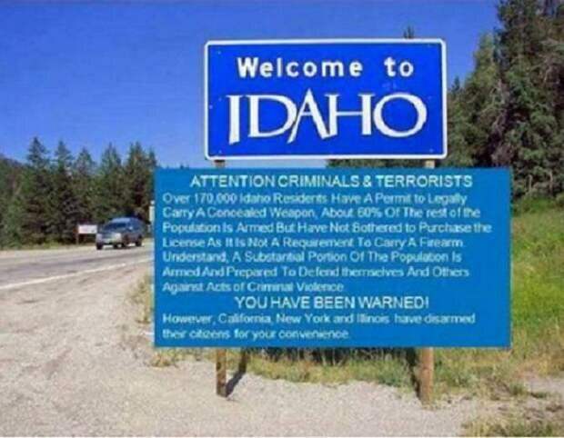 вам точно надо в Айдахо?