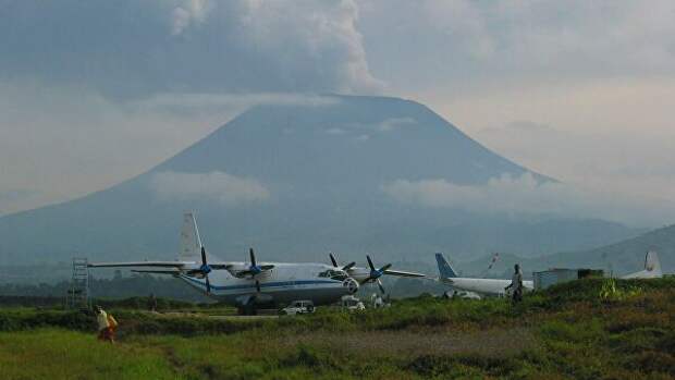 Аэропорт Гома в Демократической республике Конго 